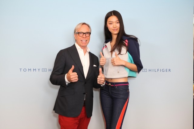 Tommy Hilfiger, a NYFW veteran of at least 30 years